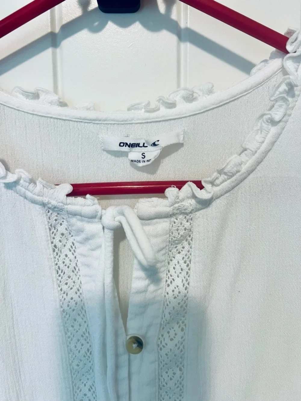 O’Neill White Sleeveless Sundress - Small - Picture 2 of 5